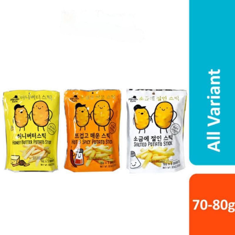 

Master kim potato sticlk snack / cemilan stik kentang import 70gr