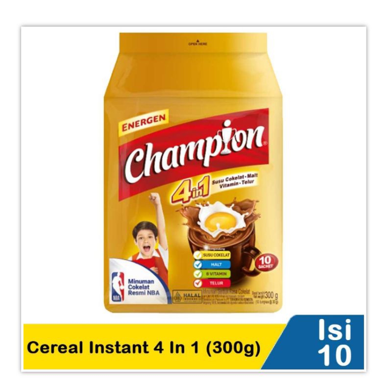 

Champion Cereal Instant isi 10 sachet Sereal