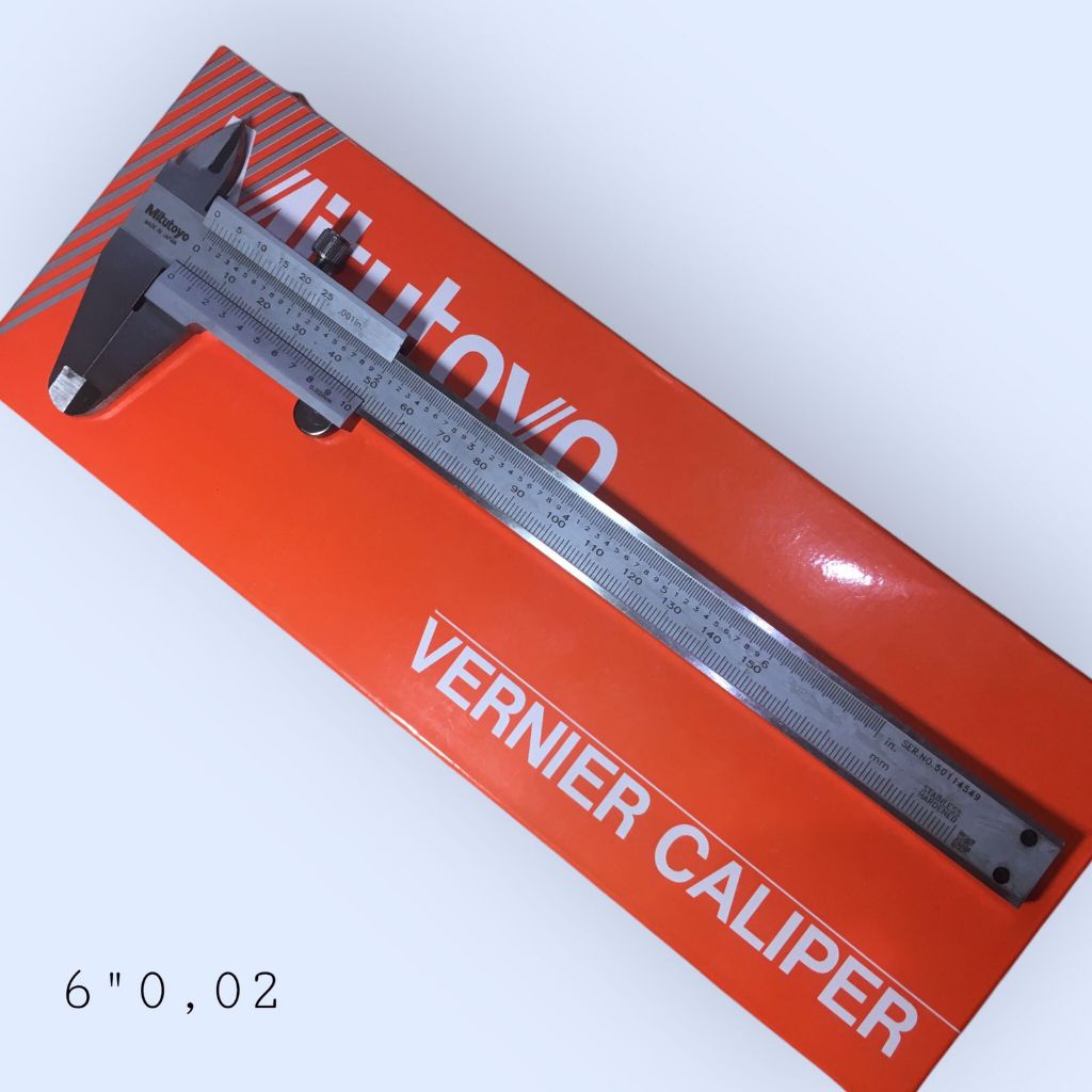 sigmat/jangka sorong/vernier caliper 6" Mitutoyo - 0,02
