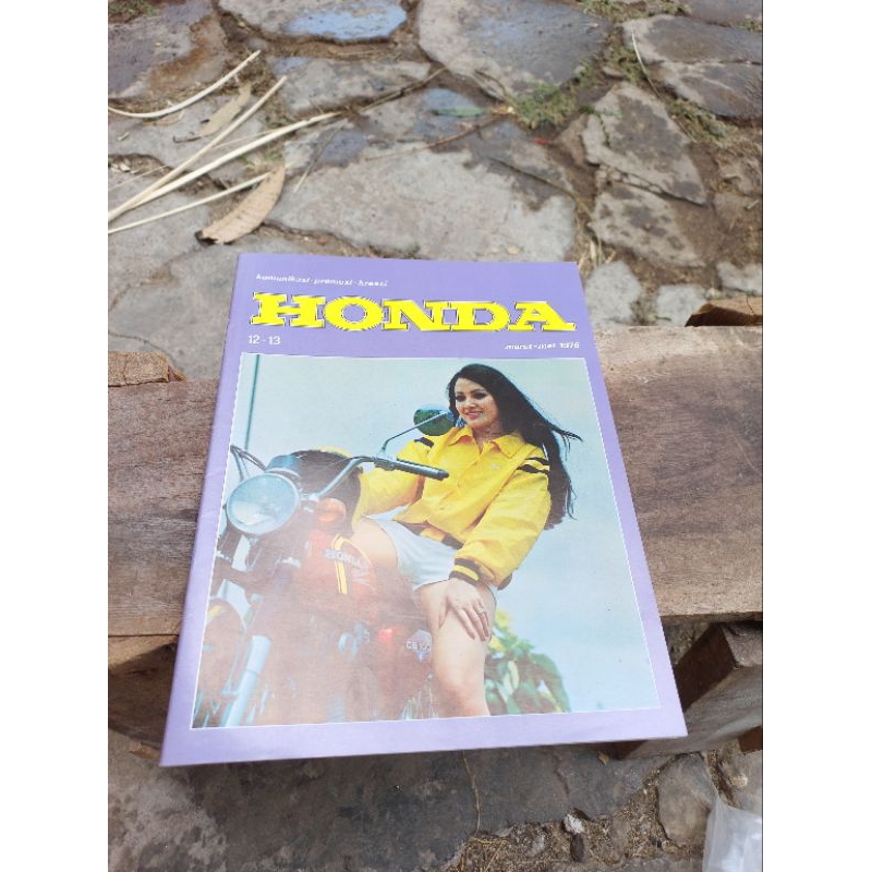 buku majalah honda cb 100 edisi 1976