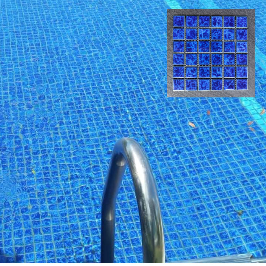 Mosaic Mass Tipe SQ 344 Premium - Mozaik Kolam Renang/ Keramik Kolam Renang/ Mosaic Dinding Interior