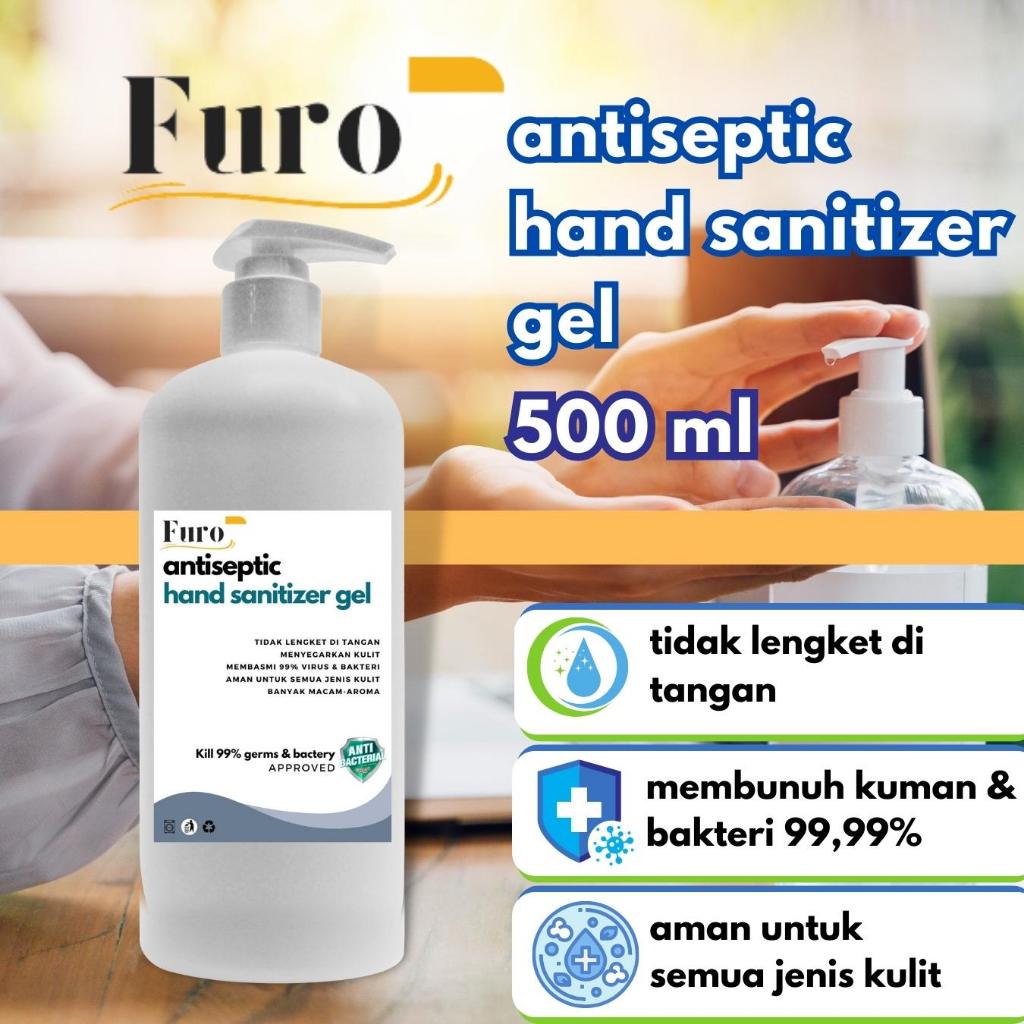 Hand Sanitizer Gel Aroma Wangi Segar 500ml PUMP