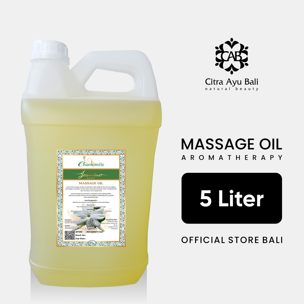 Chamomile Massage Oil / Minyak Pijat 5 Liter - Citra Ayu Bali official Bali