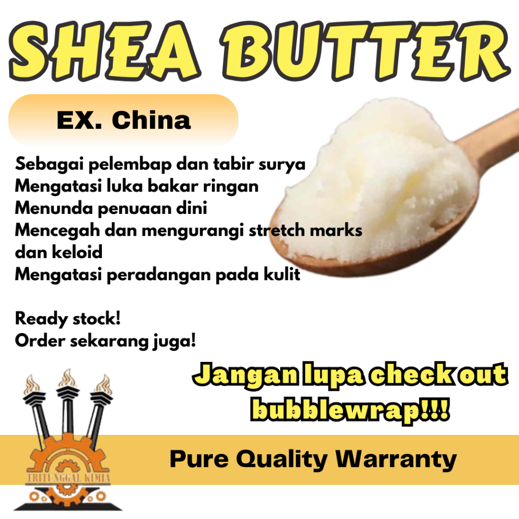

Shea Butter 1kg Asli Ex. CHINA Pure Shea Butter Refined Cold Pressed