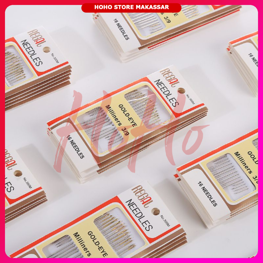 Jarum Jahit Tangan Alat Menjahit Jarum Benang Needles - JARB