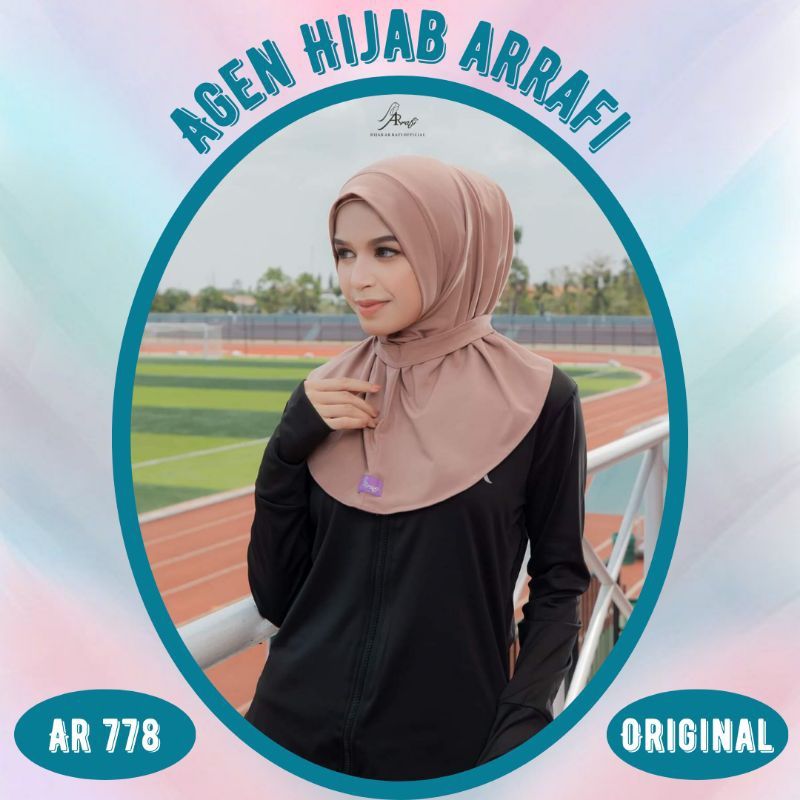 hijab jilbab kerudung bergo jersey instan olahraga senam sporty joging ootd pet antem tali ikat lehe