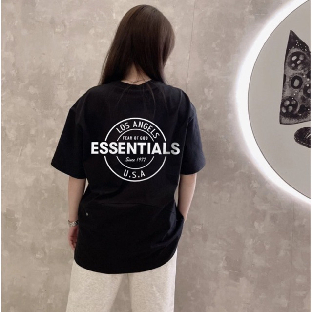 ESSENTIALS Los Angeles LA Kaos Oversize T-Shirt Premium