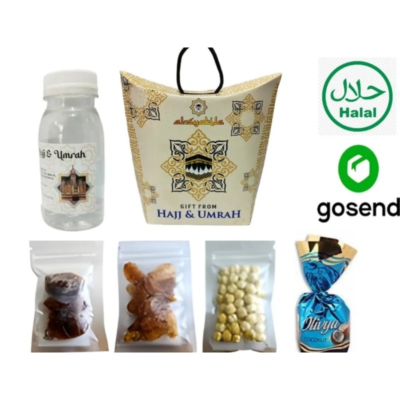 

paket oleh oleh haji atau umroh/paket makanan coklat mix