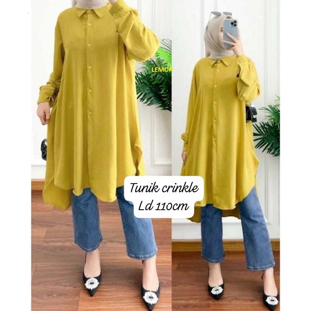 TUNIK CRINKLE PREMIUM