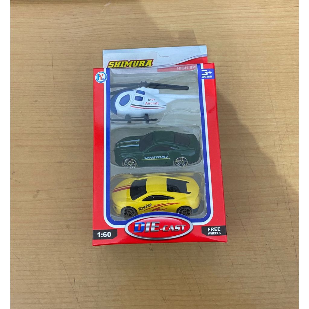 DIECAST RACING CAR  / MOBIL HELI MOTOR HELIKOPTER HELICOPTER RACING CAR