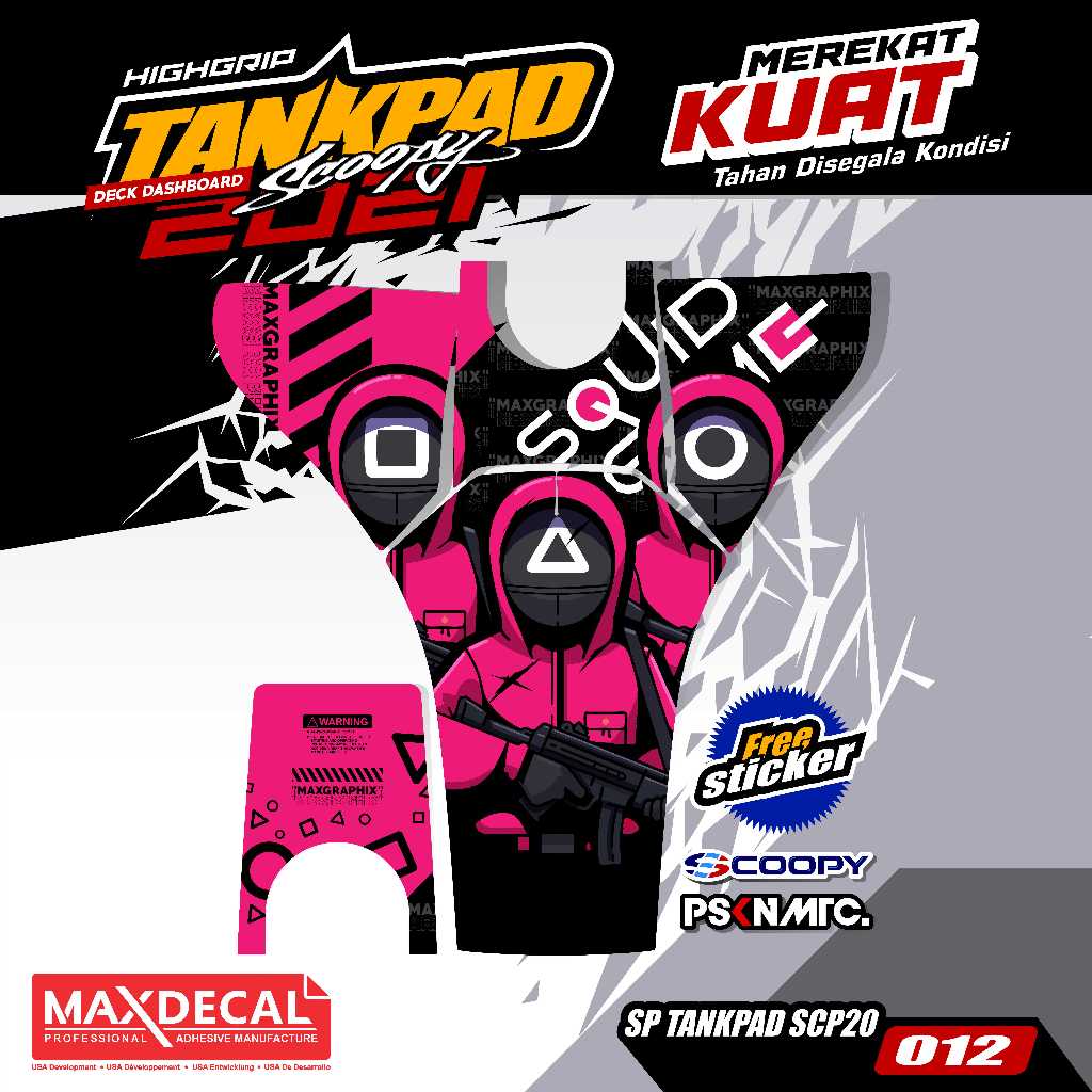 Deckpad Scoopy Tebal Tankpad Scoopy Tebal Pelindung Dashboard Scoopy Cover Dashboard Scoopy 2020 202