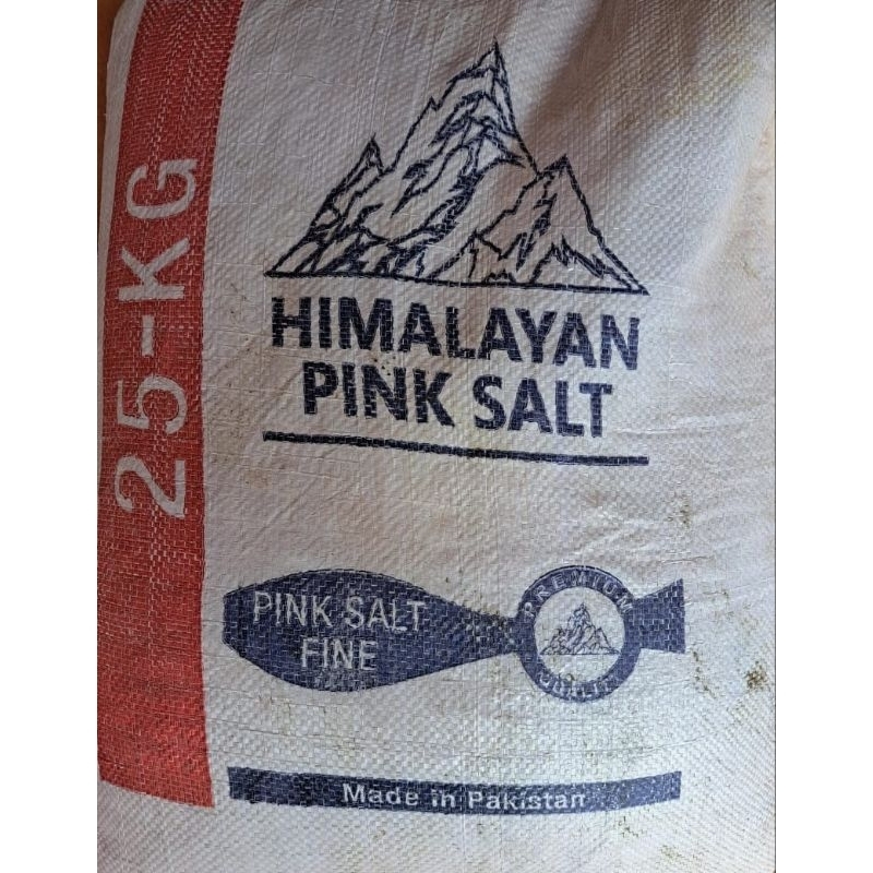 

Garam Himalaya Kasar 25kg 1 karung Himalayan salt Coarse 25 kg