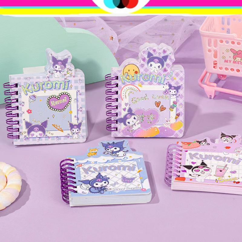 

NOTEBOOK A7 MINI BINDER GLITTER SANRIO | BUKU DIARY MINI | MINI BINDER PORTABLE | NOTE BOOK | NOTES LUCU | MINI NOTEBOOK | MEMO | BUKU CATATAN KECIL SANRIO | BEST SELLER | BARANG LUCU