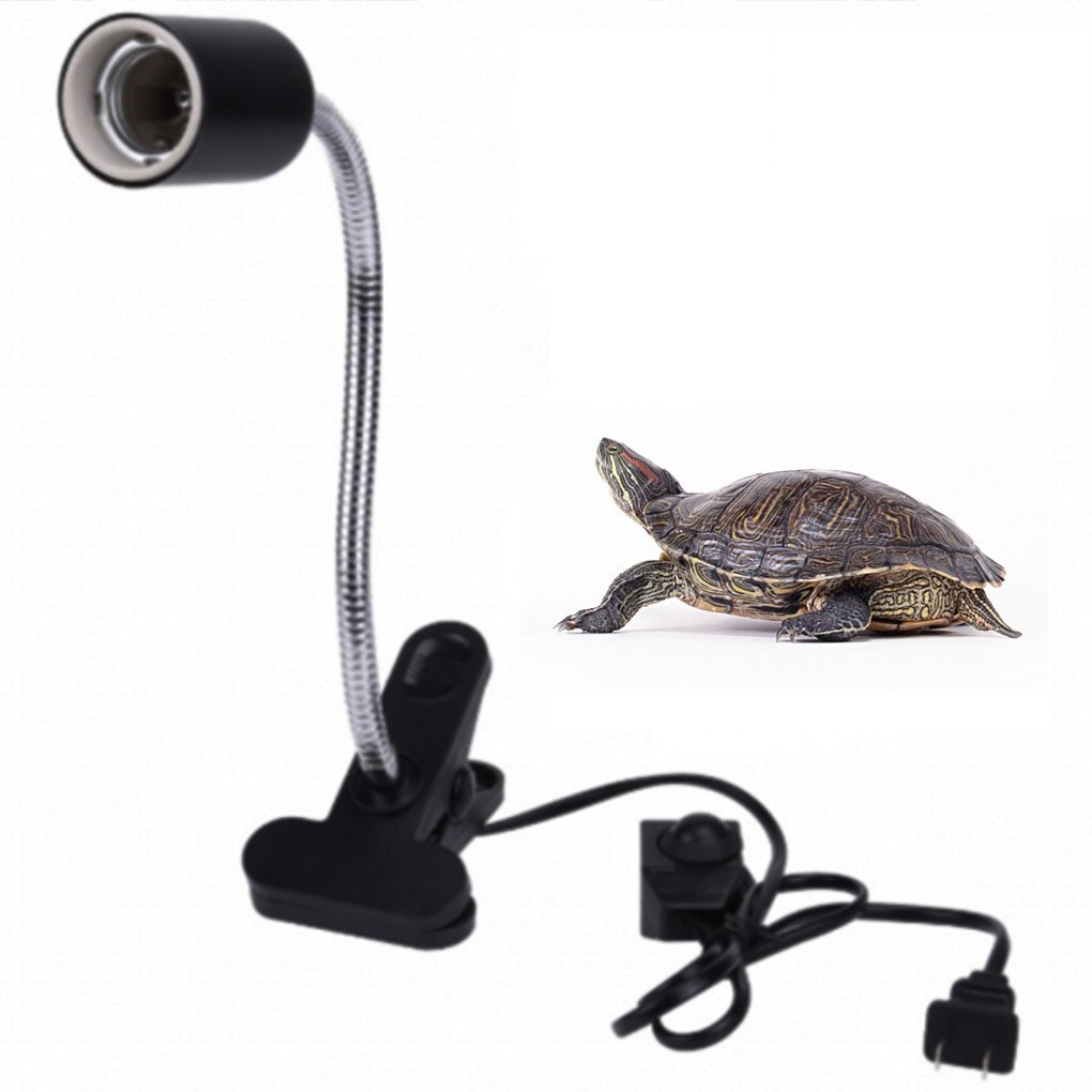 Paket Fitting Panjang Lampu Adjustable dan Lampu Reptil UVA UVB Penghangat Reptil Iguana Kura Kura
