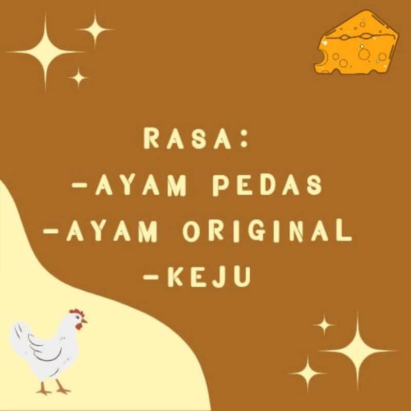

CIRENG ISI AYAM PEDAS DAN KEJU