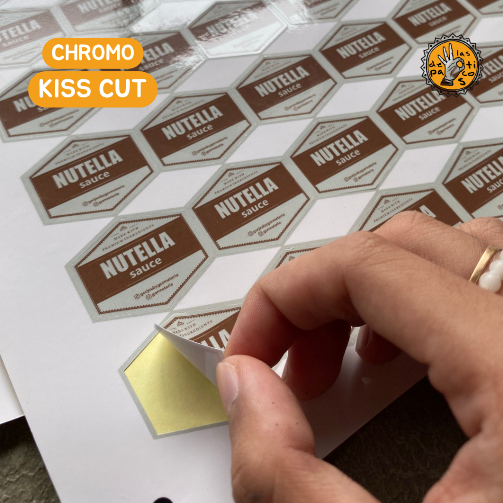 

Print & Cut Sticker Chromo A3+ / Cetak Stiker Label Kiss Cut / Die Cut