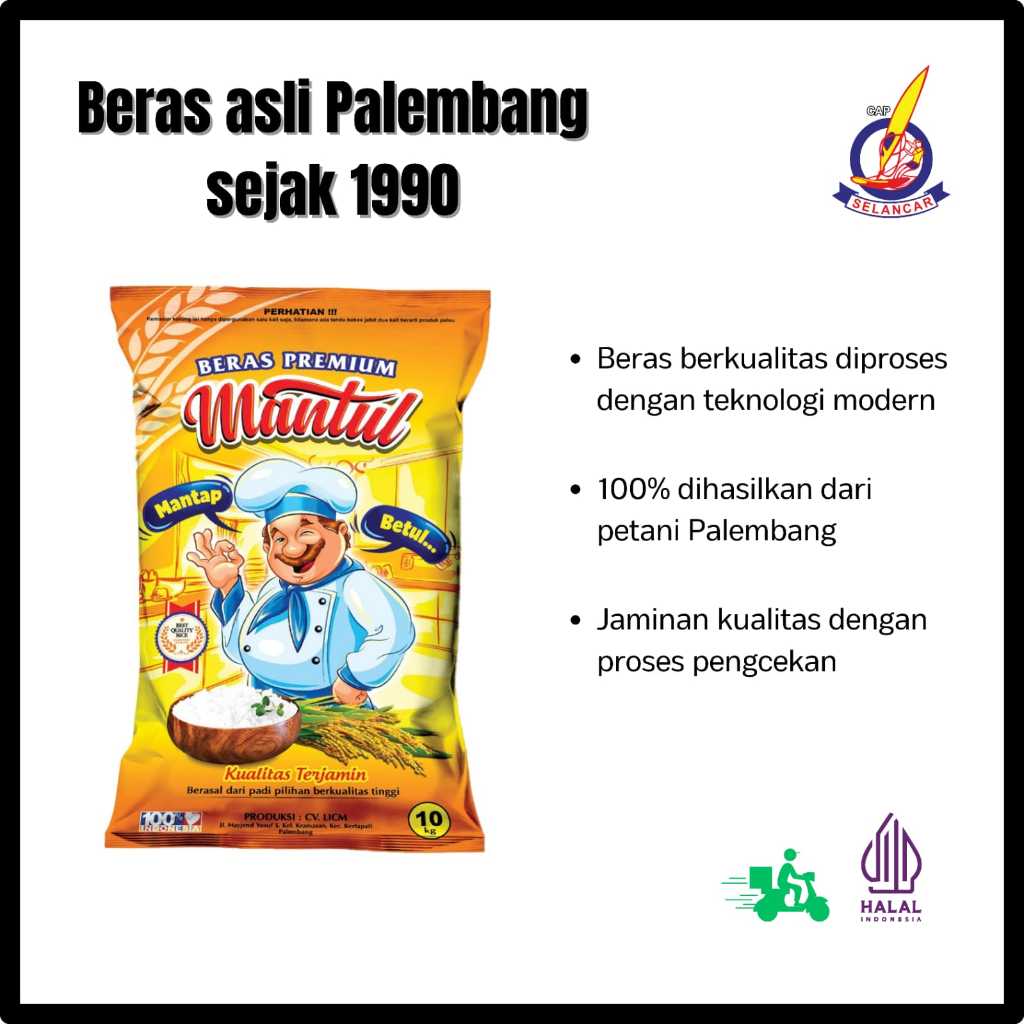 MANTUL Beras (Mantap Betul) - 10KG