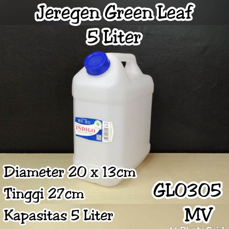 Jeregen 5 Liter Jeregen Green Leaf 5 Liter