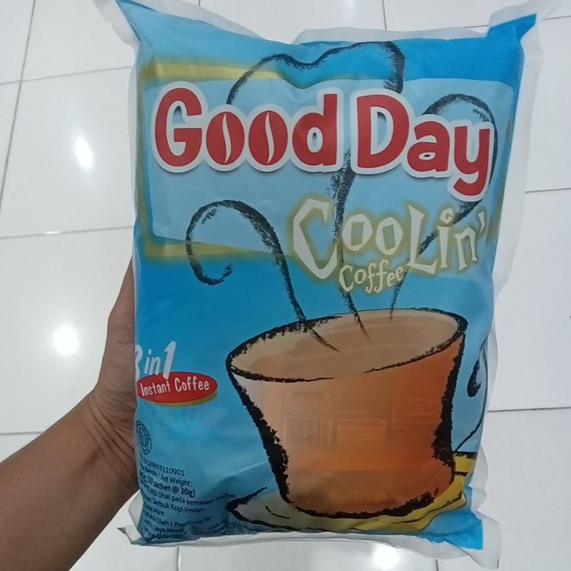

Mahbubah - Good Day 20 g @30 Sachet Coolin Coffe Bag