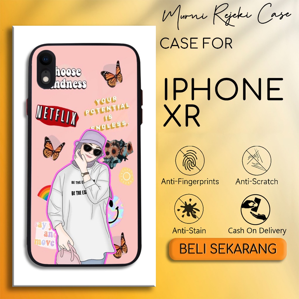 Casing Iphone Xr Terbaru Case Iphone Xr Terlaris Hijab Lucu Case Hardcase Softcase Glosy Casing 2d