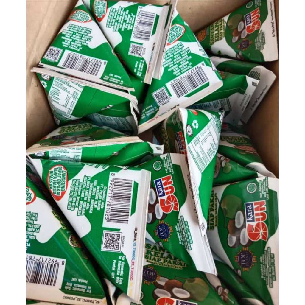 

Santan kara sun Kelapa siap pakai 65ml