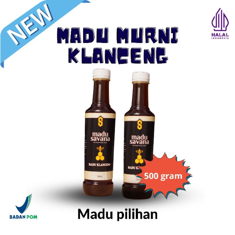 

madu savana trigona/klanceng murni 500 gram