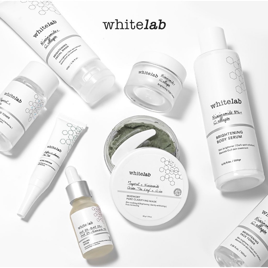 WHITELAB Brightening Series || Day Night Cream || Face Body Serum || Facial Wash || Toner || UV Shield || Face Body Serum || Skincare Whitelab BPOM