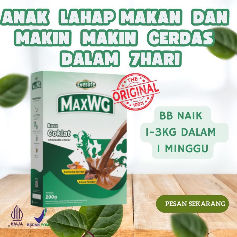 

EVESLIFE MAX WG SUSU PENGGEMUK BADAN PENAMBAH BERAT BADAN BPOM