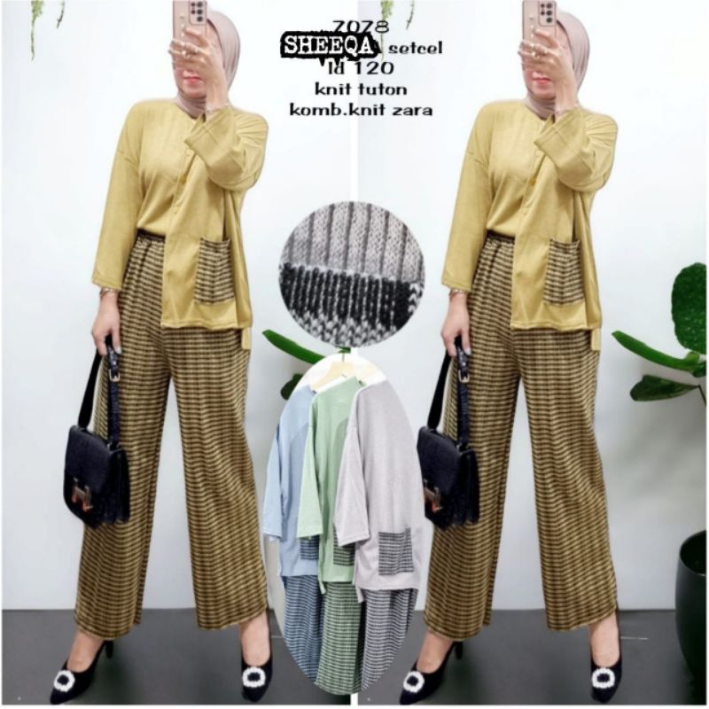ONE SET WANITA KEKINIAN//ONE SET//SETCEL WANITA IMPORT PREMIUM//