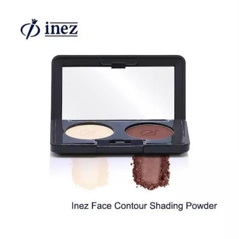 INEZ FACE CONTOUR SHADING POWDER/INEZ SHADING PADAT/INEZ SHADING LUAR