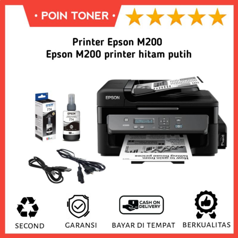 Printer Epson M200 Print,Scan,Copy