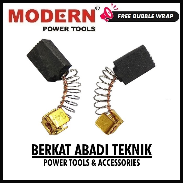 MODERN CB 64 Carbon Brush Kul Spul Sepul Arang Brostel Bostel CB64 Mesin Amplas Bor M-2130B M2130B M