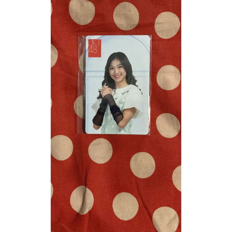 Photocard Shani JKT48 X JTrust Bank Official