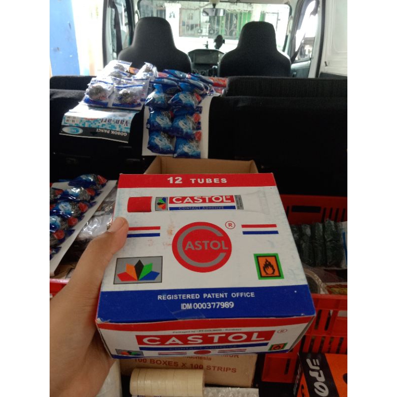 

( 1 Pcs) Lem Castol Besar & Mini