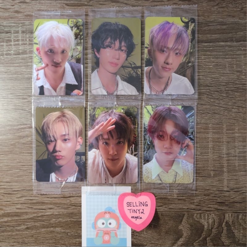 [READY] P1Harmony All In Singapore Fansign Benefit Photocard PC Keeho Theo Jiung Intak Soul Jongseob
