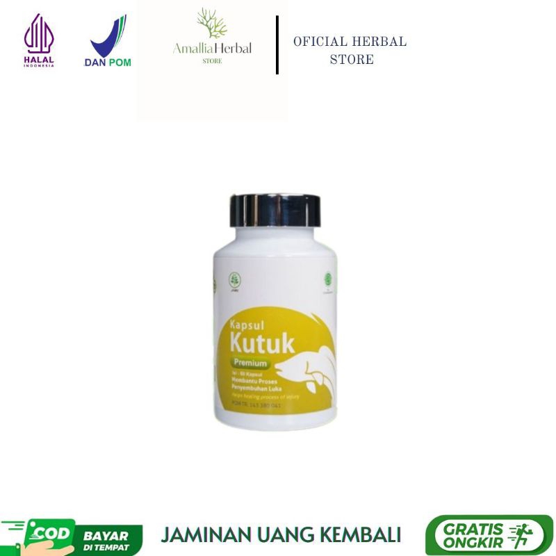Kapsul Kutuk Premium Asli 100% Original Ekstrak Albumin Ikan Gabus - Obat Pil 5X Lebih Cepat Mengeri