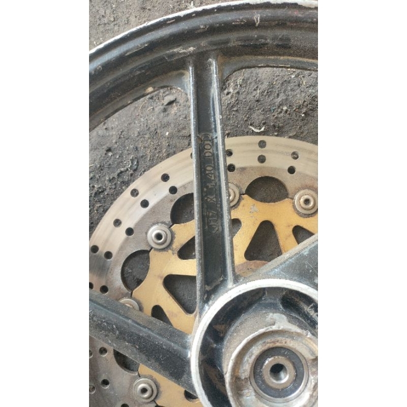 velg daichi Suzuki depan saja