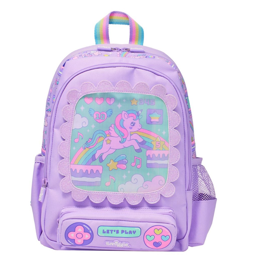 TAS RANSEL SMIGGLE ORI SD EDISI PURPLE UNICORN