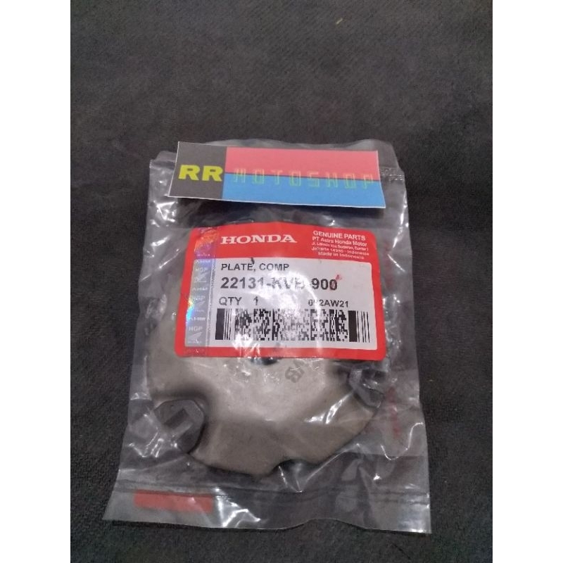 plat tutup rumah roller kvb vario 110 beat fi lama