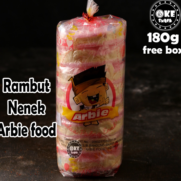 

Terbaruϟday Arbie Aromanis Gulali Rambut nenek 170g