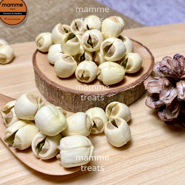 

>V44859) Mamme Treats - Biji Teratai Lotus seed / Lien Ce 15 gram