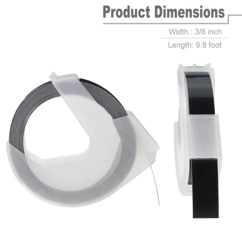 

Refill Pita Dymo Label Maker Tipe Emboss