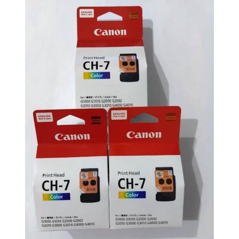 Cartridge canon printhead ch7 atau ca92 ca 92 color original