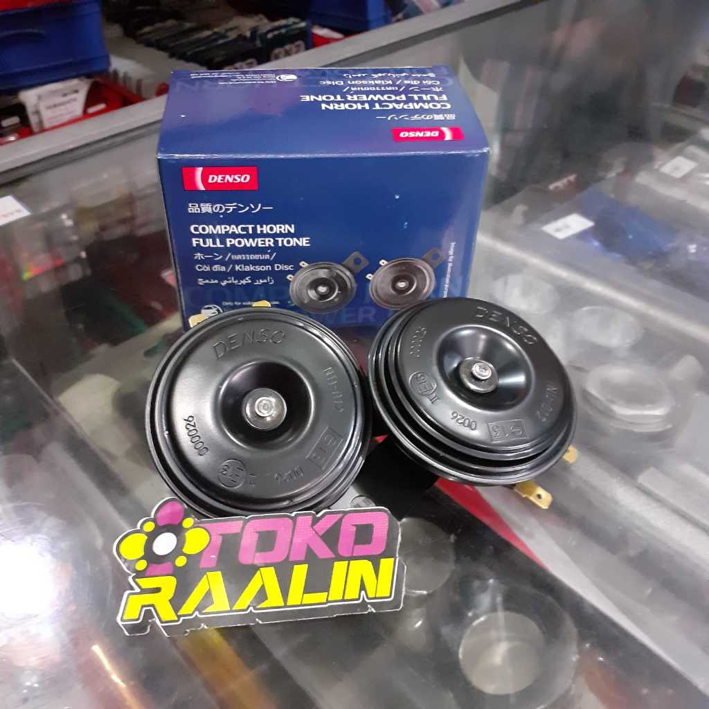 Klakson motor Avanza Ori Original Denso Compact Horn Set 12 high and low Universal