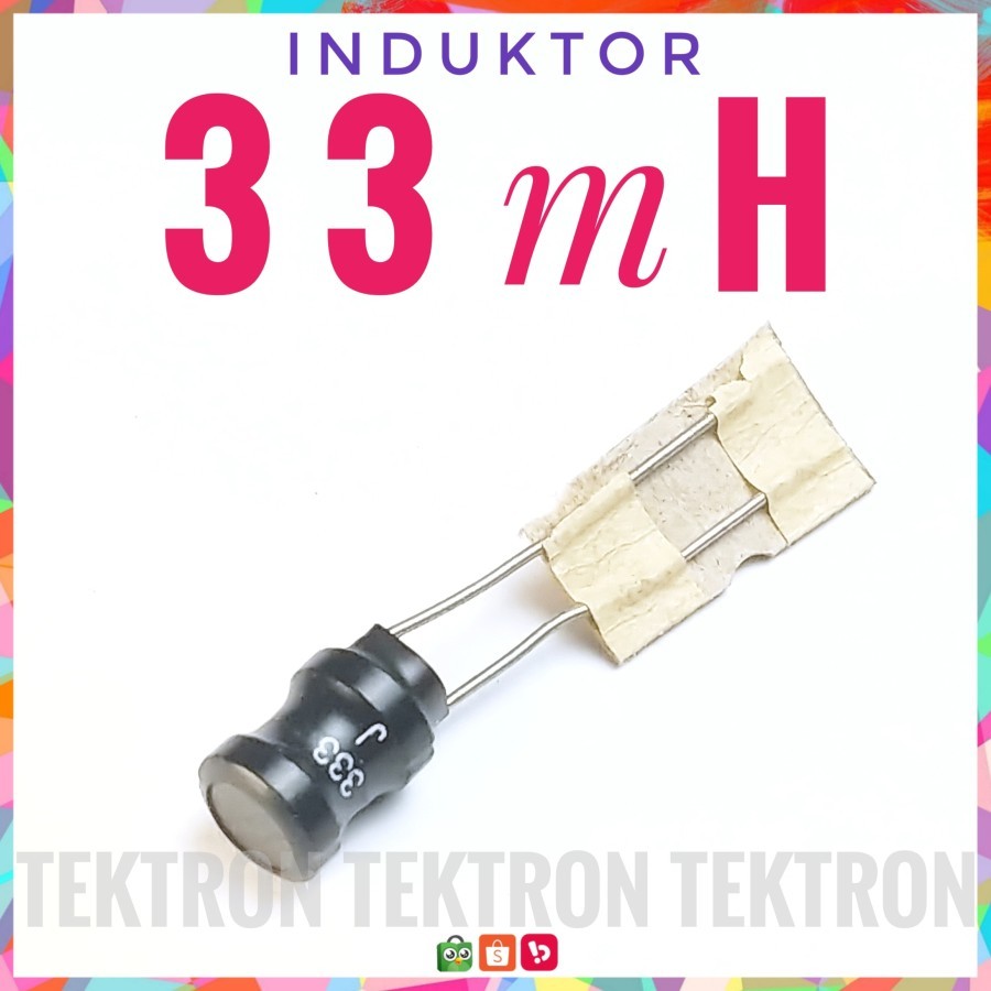 INDUKTOR 33mH Inductor 333 Lilitan Filter 33 mili Henry 33 mH RFC