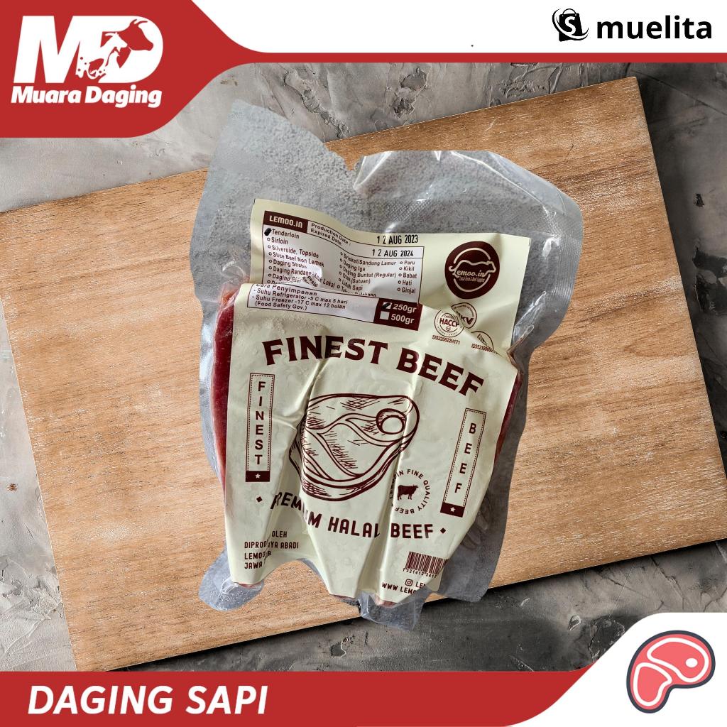 

LEMOOIN GrassFed Tenderloin Steak 250gr (HAS DALAM) - PREMIUM HALAL BEEF!! BEBAS HORMON & ANTIBIOTIK