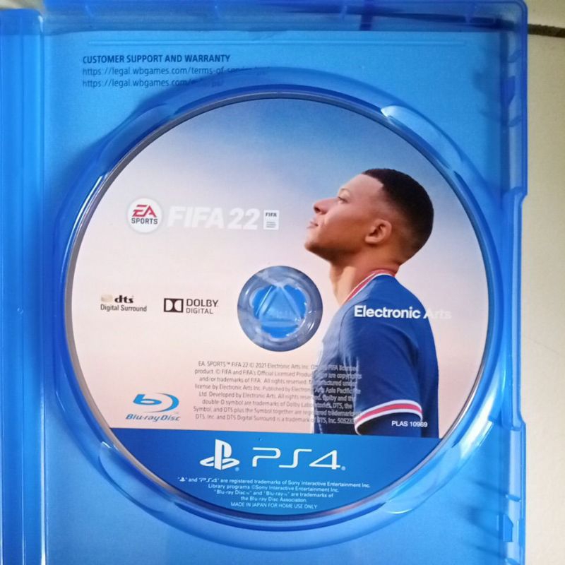 kaset BD ps4 fifa22 second
