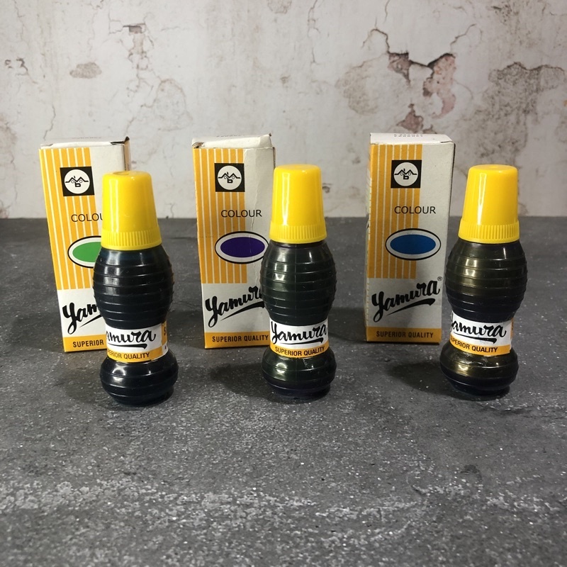 

TINTA ISI ULANG STEMPEL REFILL STAMPING INK YAMURA 25CC
