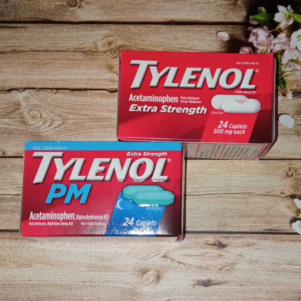 Tylenol 500 mg each 24 Caplets
