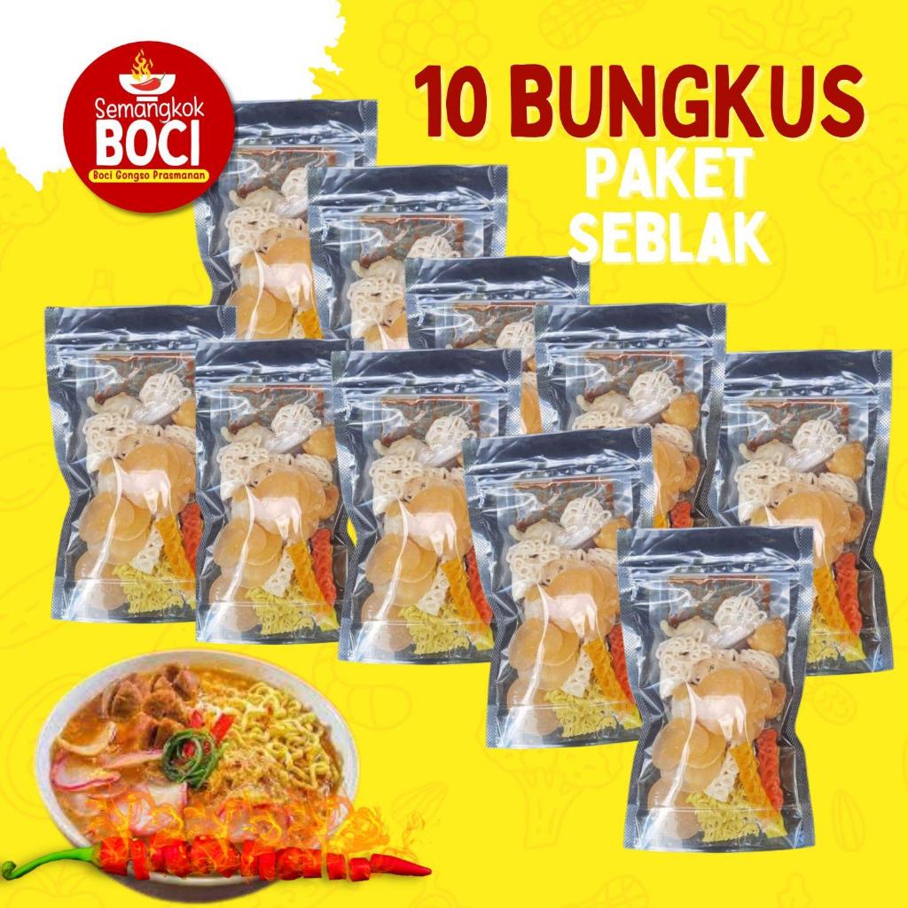 

Seblak instan isi 10 Semangkok Boci